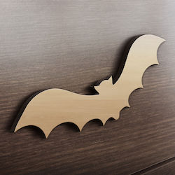 MDF Holzfledermaus-Design 50cm x 17cm