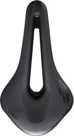 Selle San Marco SHORTFIT 2.0 COMFORT OPEN-FIT DYNAMIC NARROW Σέλα Ποδηλάτου Carbon Μαύρη