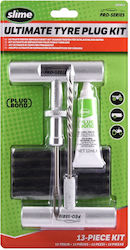 Slime Ultimate Tyre Plug Kit Tubeless Tyres Pro-series Plug Bond 13 Τεμαχίων 20290-5