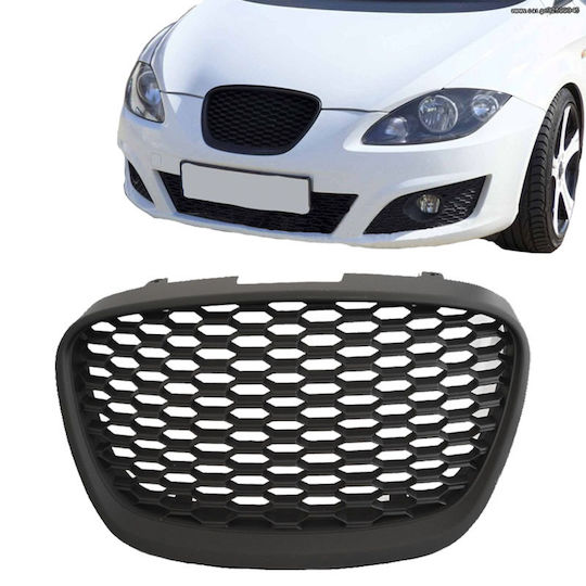 Prasco 220758 Maske Seat Leon 1p Altea 2009-2013 Wabengitter Ohne Emblem Schwarz 1 Stück