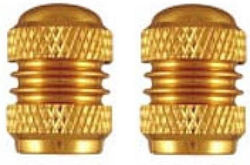 Keiti Car Tire Valve Caps Gold 4pcs