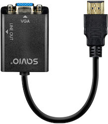 Savio HDMI male σε VGA female