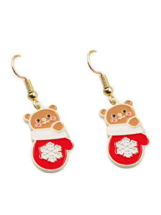 Christmas Bear Earrings