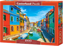Burano Colors, Italy Castor Puzzle 2D 1000pcs