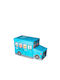 General Trade Children's Storage Box made of Fabric Blue 55x25x30cm 1pcs