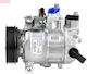 Denso Air Conditioning Compressor for Audi A6 C7 2.0d 11.13-09.18 12V 6SBU14C R134a 6 Groove Pulley 110mm Pag 46 120ml Magnetic Clutch