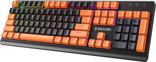 Yenkee Destroyer WT300 Gaming Μηχανικό Πληκτρολόγιο με Outemu Red διακόπτες και RGB φωτισμό (Αγγλικό US)