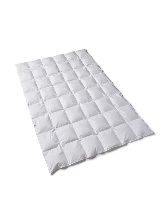 Завивка Grand Lux Ново Бял Гъши Пух 180x220 см ...