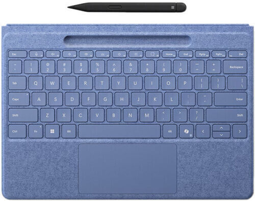Microsoft Surface Pro Flex w/ Slim Pen Kabellos Bluetooth Tastatur mit Touchpad Englisch US Bright Sapphire