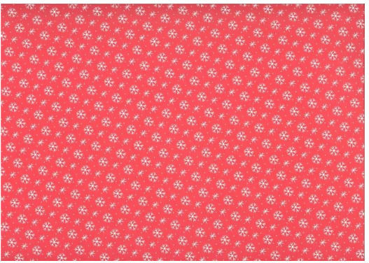 Ursus Christmas Wrapping Paper for Gift Red 50cm. with White Flakes