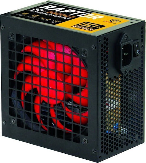 Rebeltec Raptor 600W Μαύρο Τροφοδοτικό Υπολογιστή Full Modular 80 Plus Bronze