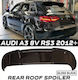 Carner Αεροτομή Οροφής από Πλαστικό Audi A3 / RS3