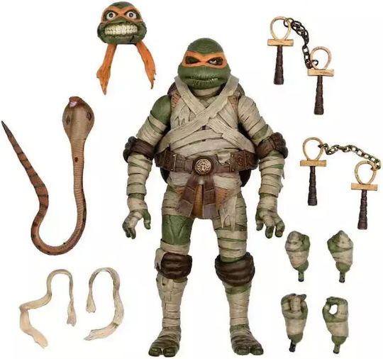 Neca Mummy Michelangelo Figură De Acțiune Înălțime 18cm Scară 1:10