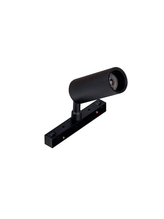 Zambelis Lights Einzel LED Warmes Weiß Spot in Schwarz Farbe