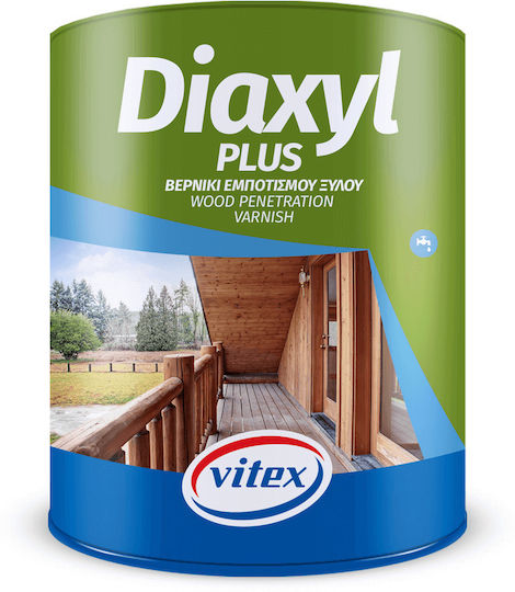 Vitex Diaxyl Plus Βερνίκι Εμποτισμού Πολυουρεθάνης Νερού Έβενος 750ml