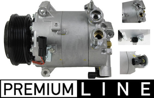 Mahle Air Conditioning Compressor Ford Transit V363 2.0d 03.16 12V R1234yf R134a 115mm 6 Grooves 29.2x18.5x21.25 cm 7vs19ec