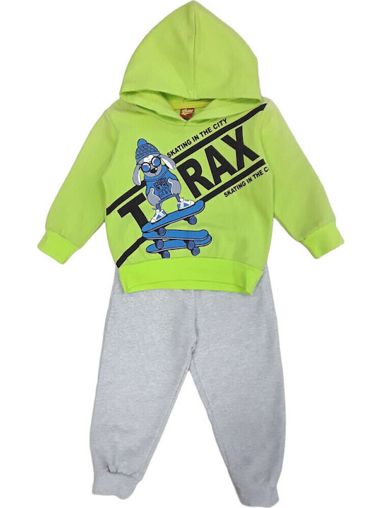 Trax Set Trening Culoare Full Face Lime