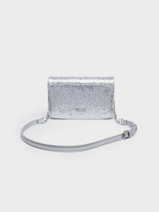 Nolah Briggite Damen Tasche Schulter Silber