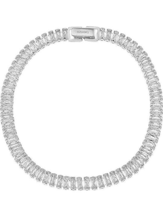 Breeze Brățară Pentru Femei Riviera Din Argint Cu Zircon 18cm