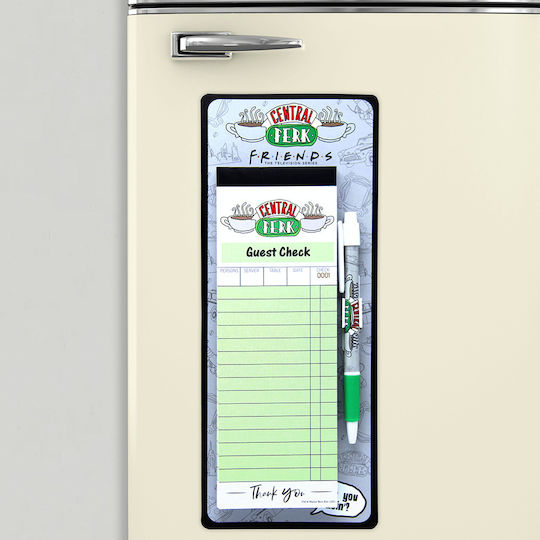 Friends Notizbuch mit Stifthalter Grün