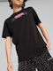 T-shirt Μαύρη