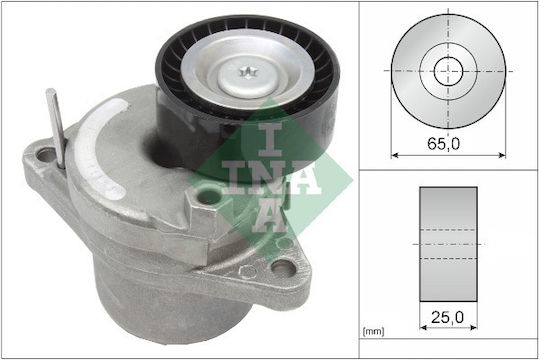 Обтегач На Мулти V Колан Ds Ds4 Ds5 Ds7 Citroen C4 Picasso C5 Jumpy 2.0d 65мм 25мм Ina