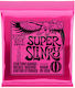 Ernie Ball Super Slinky Set of Electric Guitar ...