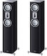 Magnat Signature 1105 Pair of Hi-Fi Speakers Floor 200W 3.5 No of Drivers W22.5xD35xH105cm. Black
