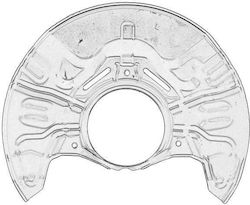 Front Left Brake Disc Cap Toyota Avensis Corolla Verso 1.6-2.4 03.03-03.09 Oe Toyota Front Left Brake Disc Cap Toyota Avensis Corolla Verso 1.6-2.4 03.03-03.09 Oe Toyota