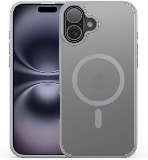 Dux Ducis Yind Задна корица Силикон / Пластмаса Сив (iPhone 16)
