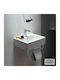 GSI Kube Countertop Sink Porcelain 45x35cm White