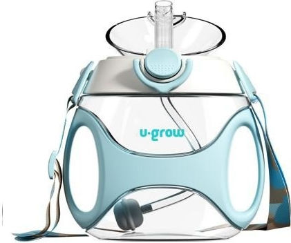 U-Grow Baby Cup made of Plastic Blue 330ml for 12m+m+