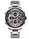 Naviforce Men's Watch 46mm Chronograph Battery with Metal Bracelet