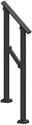 Balustradă Hotel 1-2 Trepte Vivatechnix Dimensiune 680 X 84 X 920 Mm Unghi Reglabil 20° 35° Negru Balustradă Hotel 1-2 Trepte Vivatechnix Dimensiune 680 X 84 X 920 Mm Unghi Reglabil 20° 35° Negru