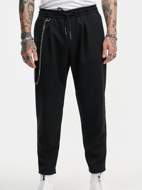 Stefan Fashion Trousers Black