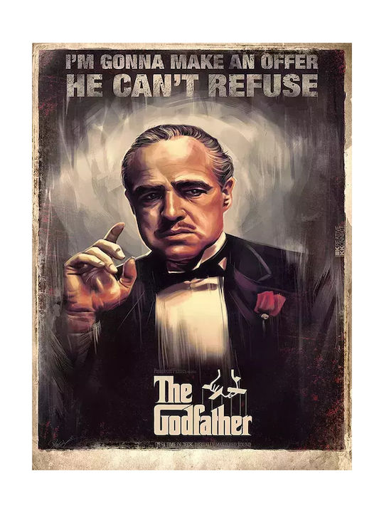 Poster Godfather Mv001 21cm X 30cm