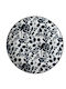 Dutch Rose Plate Shallow made of Porcelain Multicolour 21cm