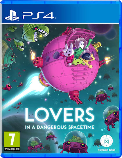 Lovers in a Dangerous Spacetime PS4 Spiel