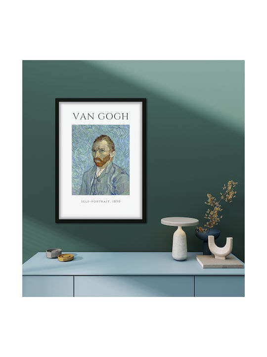 Van Gogh Self-portrait Poster Art005 30cm X 40c...