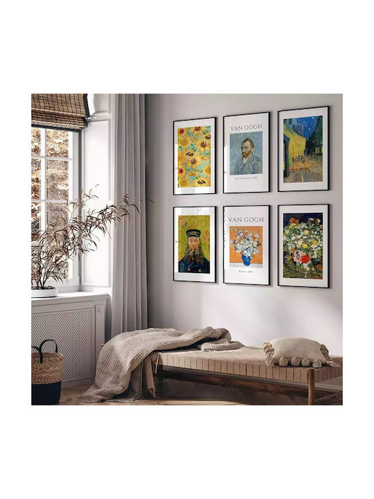 Poster Van Gogh Roses Art095 30cm X 40cm White ...