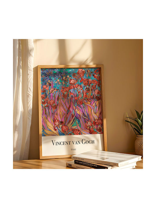 Poster Vincent Van Gogh Irises Art158 30cm X 40...