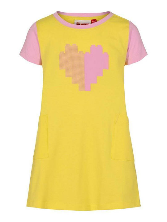Lego Wear Παιδικό Φόρεμα Yellow