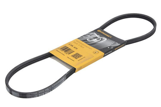 Contitech Multi-v-belt Transmission Belt 3pk870 Length 870.0 Mm Number Ribs 3.0 Lexus Nx Toyota Rav 4 Iv 2.5h 07.14