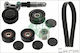 Ina Multi-V Belt Drive Set Tensioner 2478 Mm 6 Ribs for Audi Q7 Porsche Cayenne Vw Touareg 3.0d