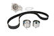 Timing Belt Synchronization Set 146 Teeth Width 28 Mm Water Pump Pulley Chrysler Pt Cruiser Sebring Voyager Iv Dodge Jeep 2.4 02.00-12.10 Ina