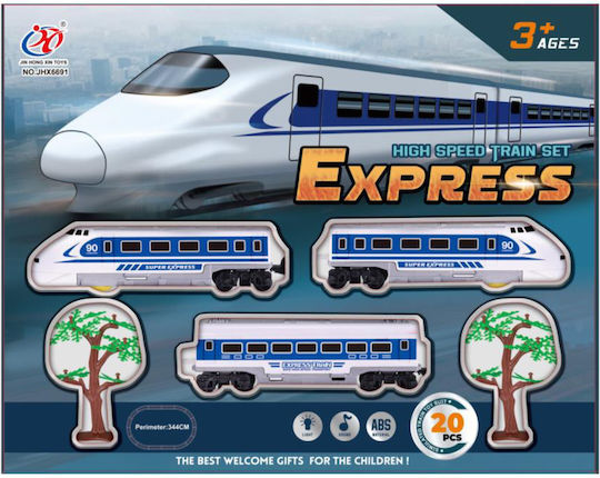Zita Toys Express Сет с Влакче за 3+ години+ Години