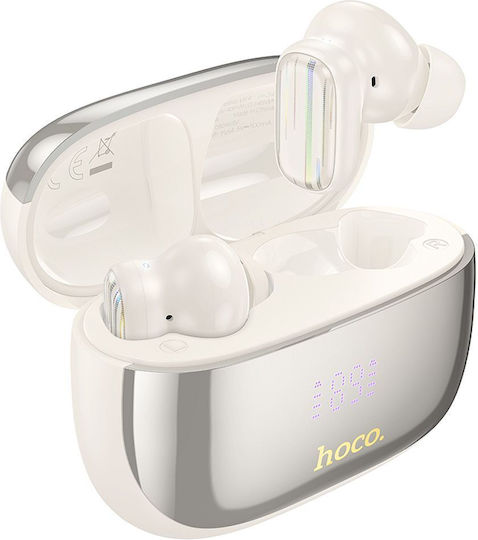 Hoco EQ20 In-ear Bluetooth Handsfree Earphones with Charging Case White