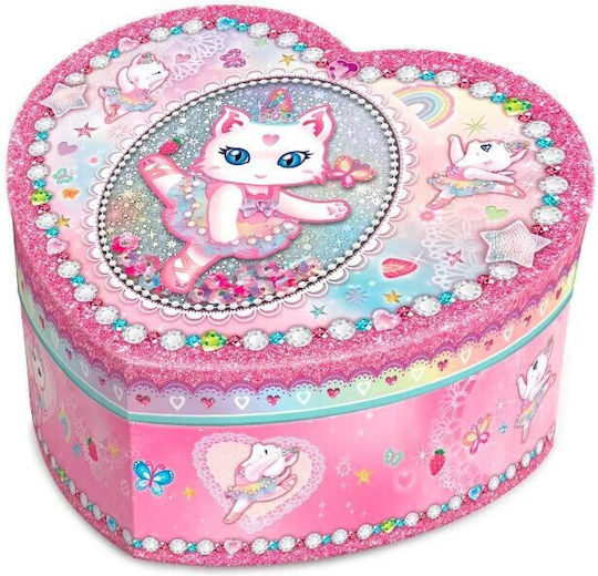 Babyspielzeug Pulio Pecoware Herzförmige Spieluhr Ballerina Katze