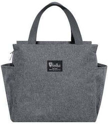 Ισοθερμική Τσάντα Lunch Bag Χειρός Γκρι Ισοθερμική Τσάντα Lunch Bag Χειρός Γκρι