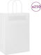 vidaXL Paper Bag for Gift White 21x31x11cm. 250pcs